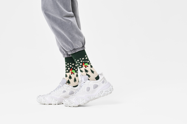 Happy Socks Santa On The Way Sock