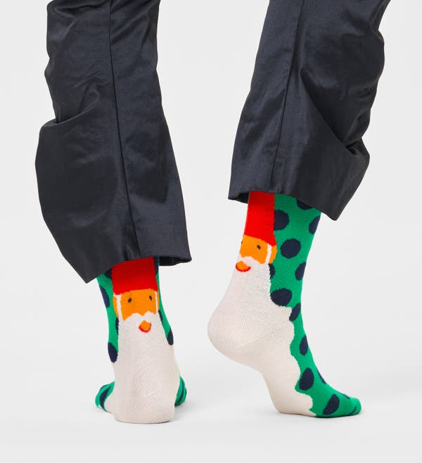 Happy Socks Santa's Beard Sock