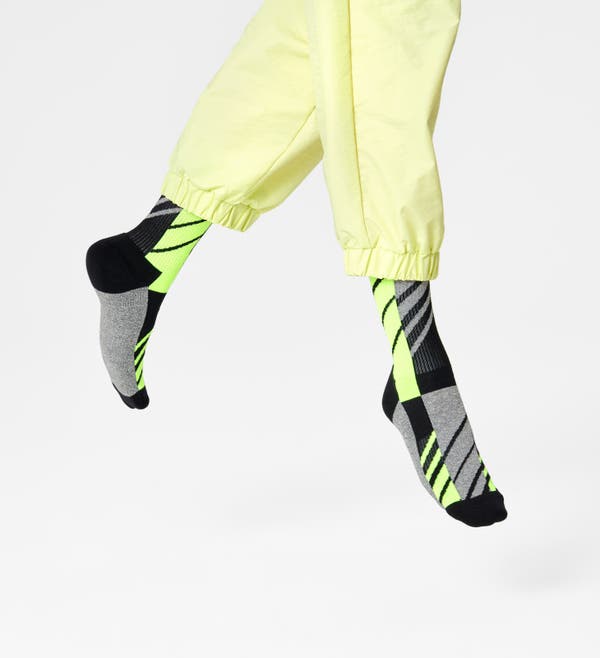 Happy Socks Scattered Stripe Crew Sock