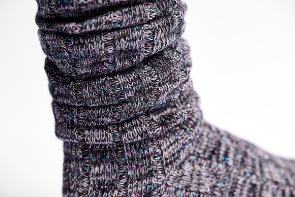 Happy Socks Shimmering Slouch Sock