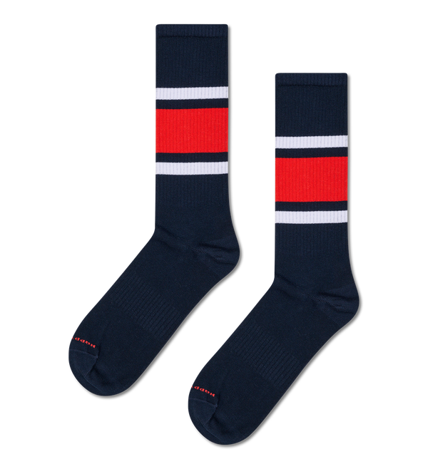 happy socks Simple Stripe Sneaker Sock