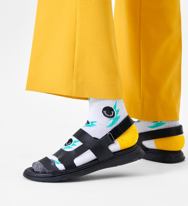 Happy Socks Smile Flash Crew Sock