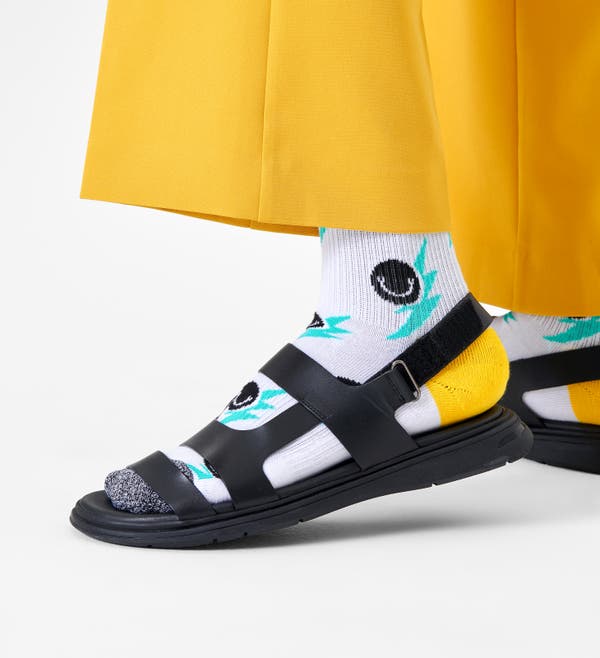 Happy Socks Smile Flash Crew Sock