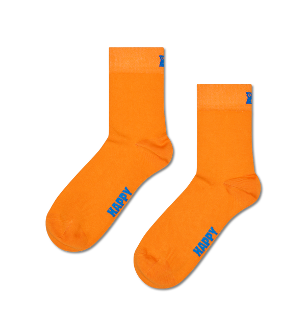 happy socks Solid Short Crew Sock