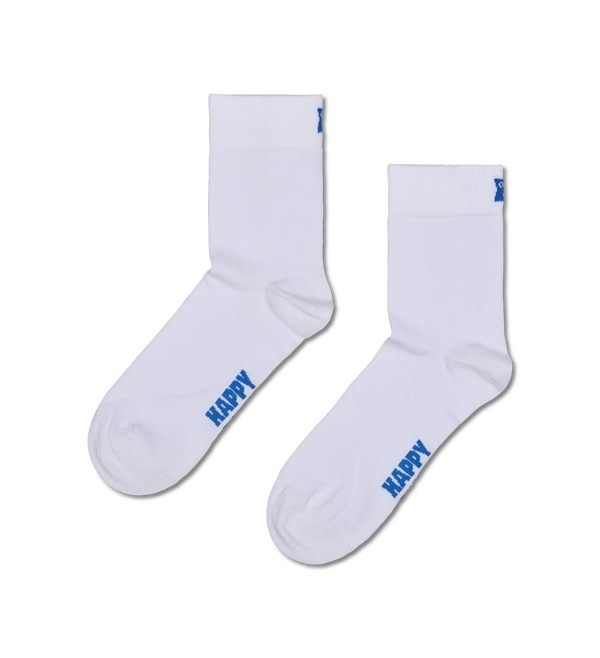 Happy Socks Solid Short Crew Sock