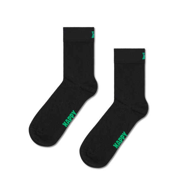 happy socks Solid Short Crew Sock