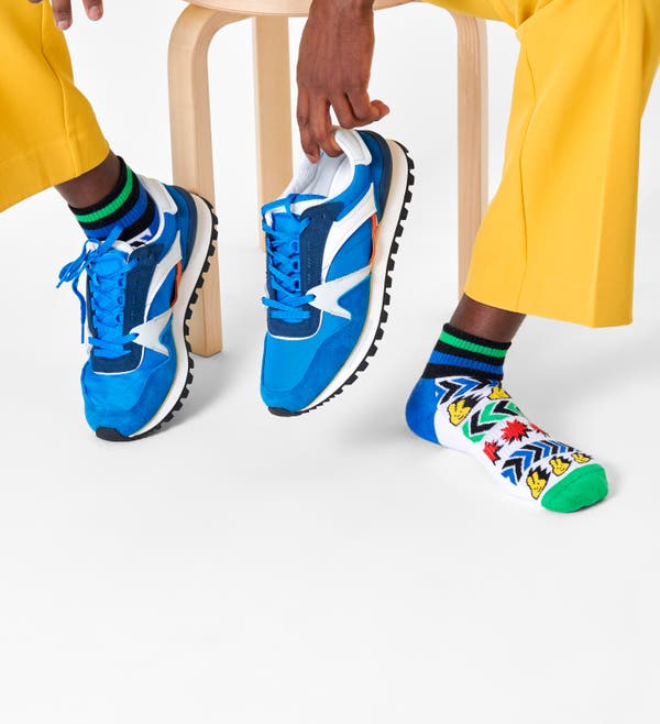 Happy Socks Speed 1/4 Crew Sock