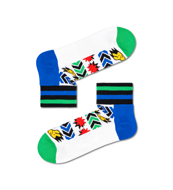 happy socks Speed 1/4 Crew Sock