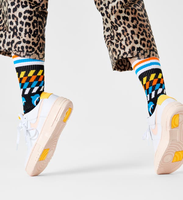 Happy Socks Speed Thin Crew Sock