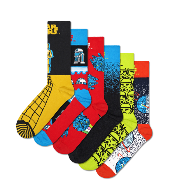 happy socks STAR WARS™ 6-Pack Gift Set