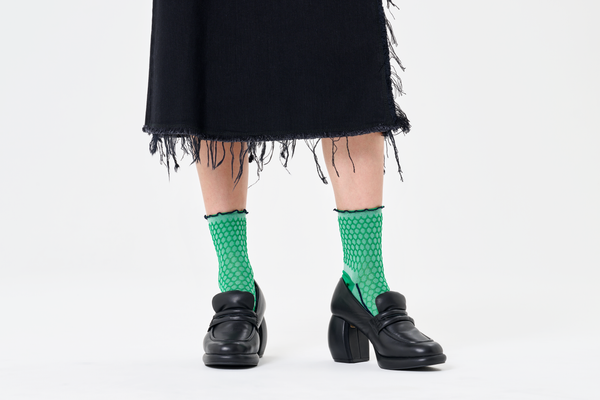 Happy Socks Structure Slinky 1/4 Crew Sock