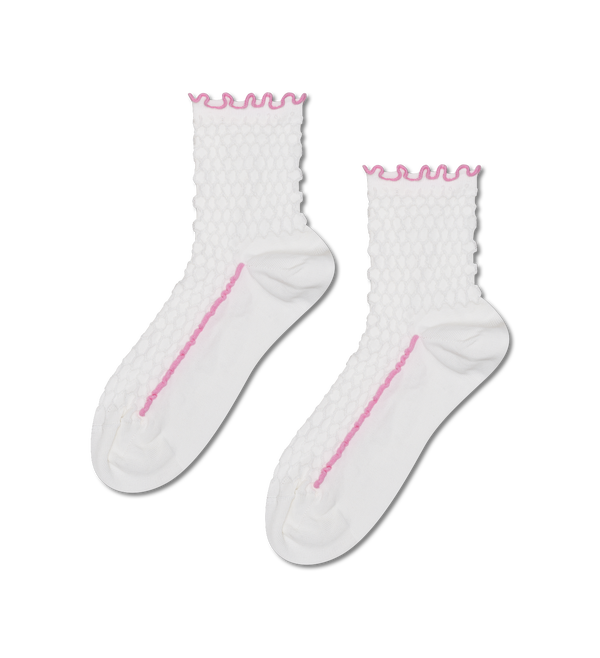happy socks Structure Slinky Mini Crew Sock