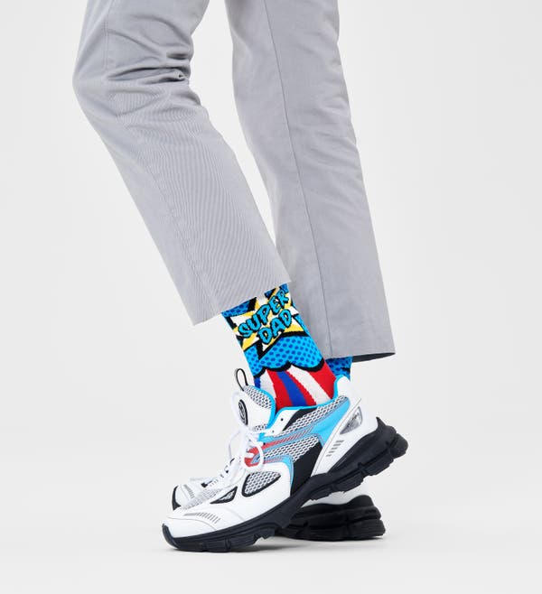 Happy Socks Super Dad Sock