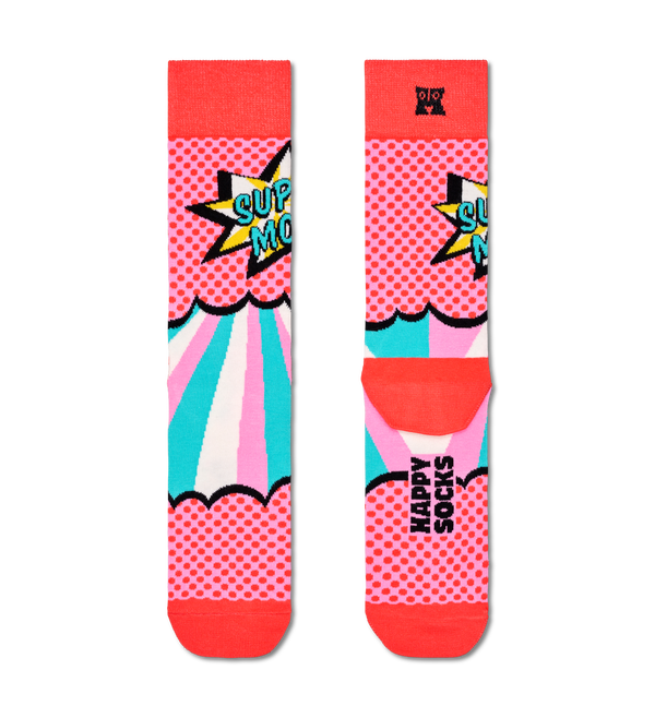 Happy Socks Super Mom Sock