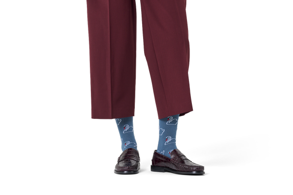 Happy Socks Swan Natural Dye Sock