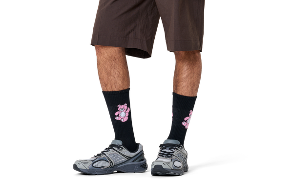 Happy Socks Teddy Bear Sneaker Sock