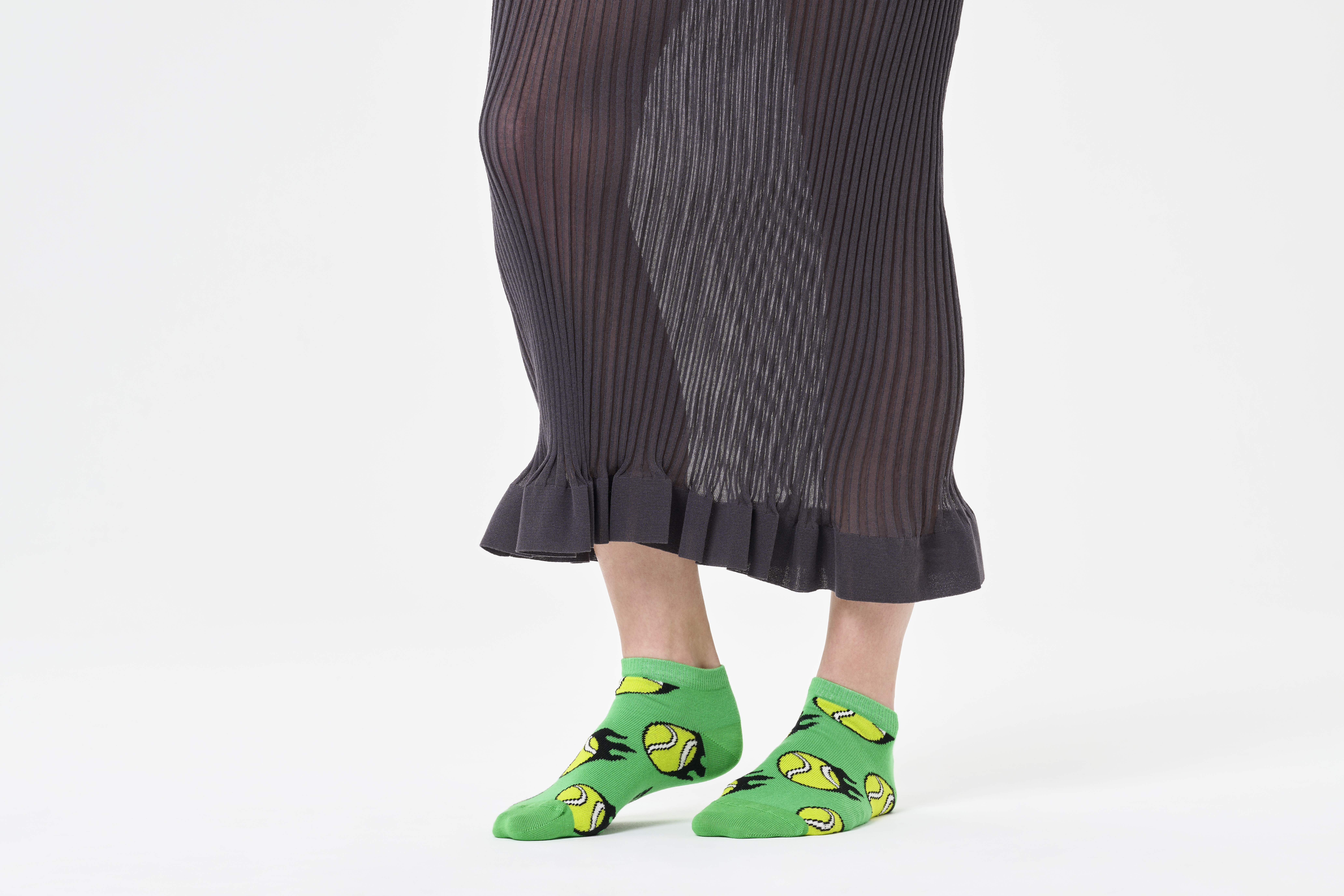 Happy Socks Tennis Ball Low Sock