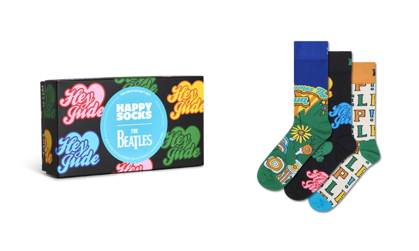 Happy Socks The Beatles 3-Pack Socks Gift Set