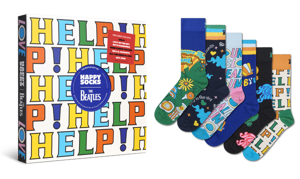 Happy Socks The Beatles 6-Pack Socks Gift Set