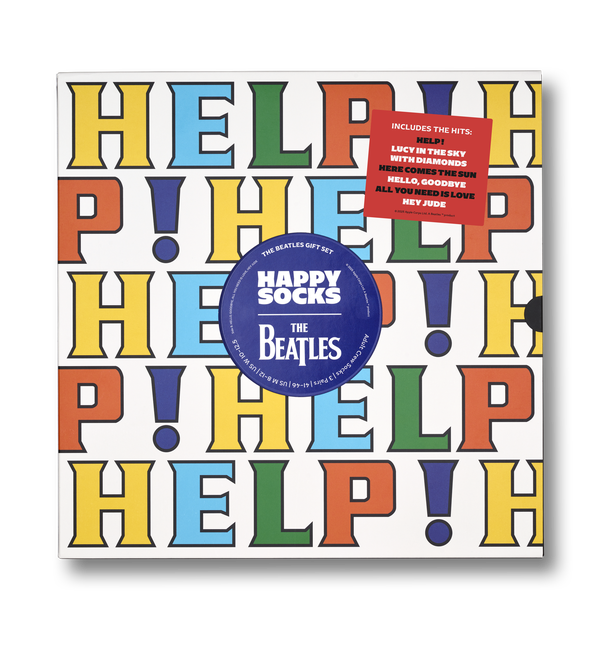 happy socks The Beatles 6-Pack Socks Gift Set
