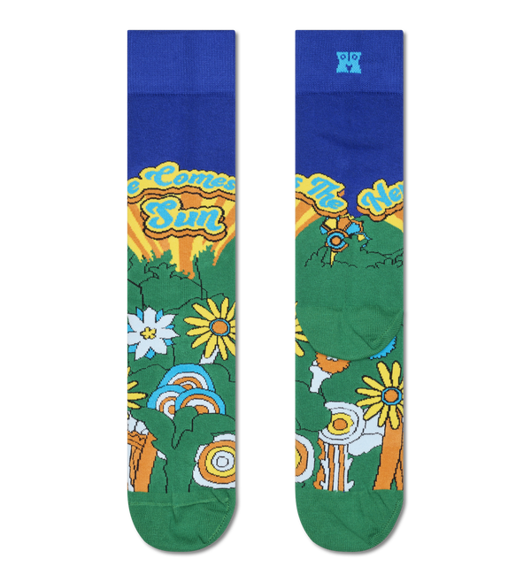 Happy Socks The Beatles Here Comes The Sun Sock