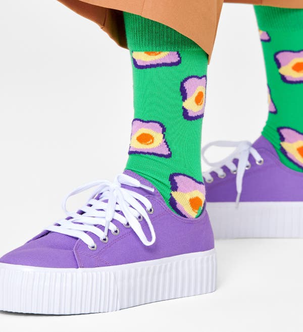 Happy Socks Toast Sock