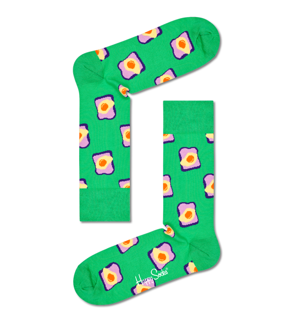 happy socks Toast Sock