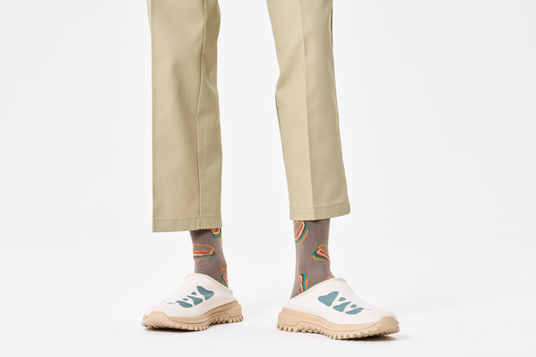 Happy Socks Veggieburger Natural Dye Sock