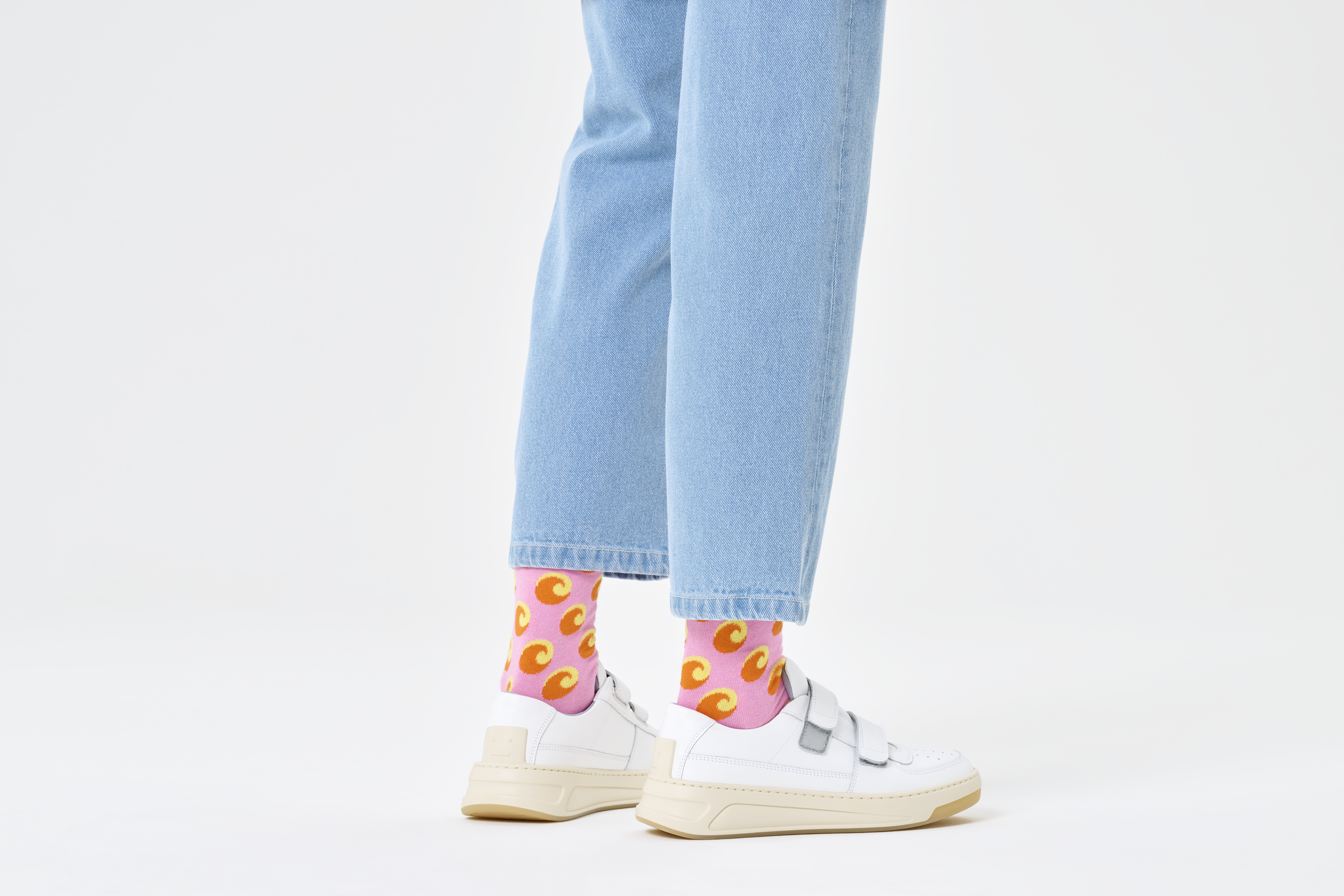 Happy Socks Wave Big Dot Sock