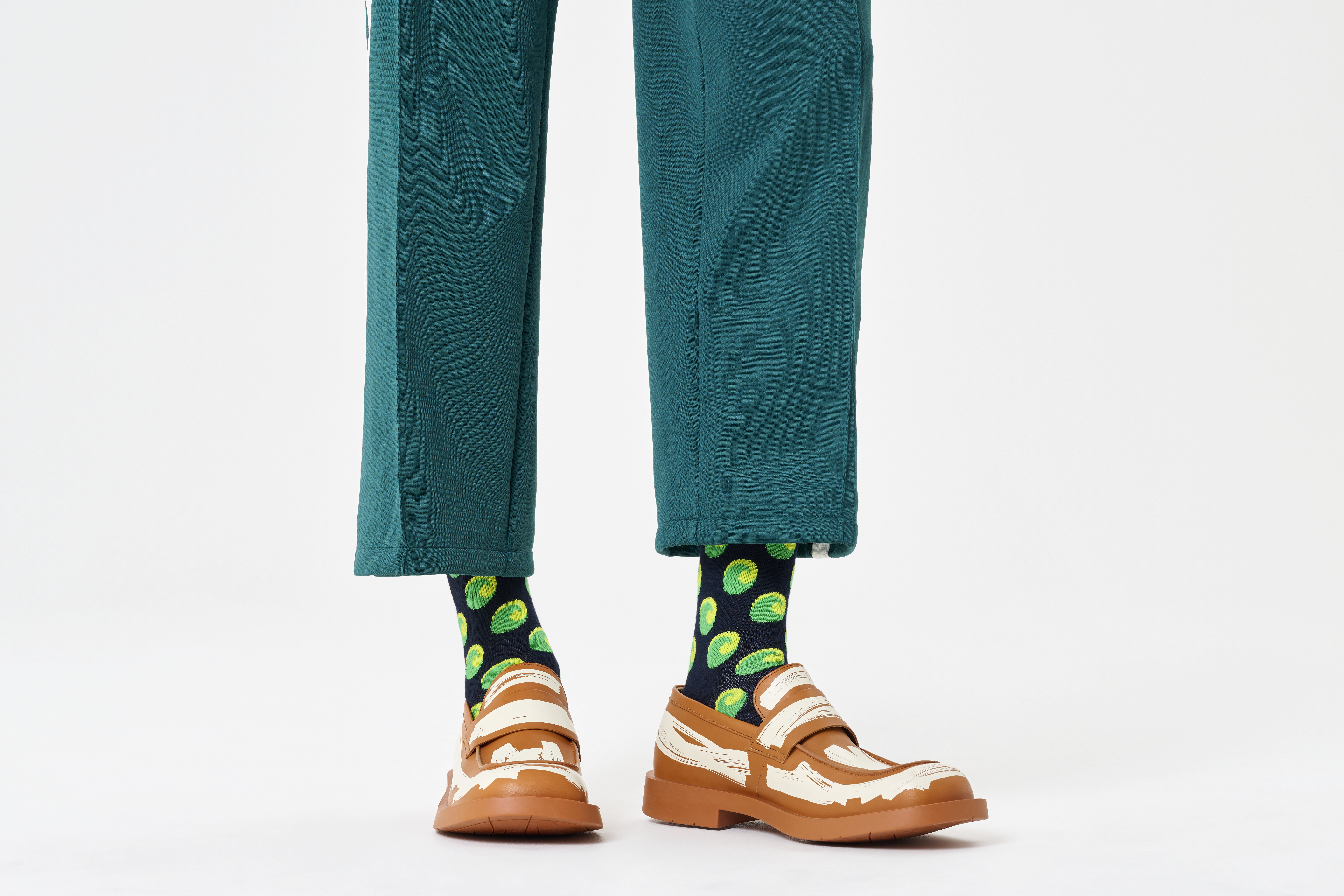 Happy Socks Wave Big Dot Sock