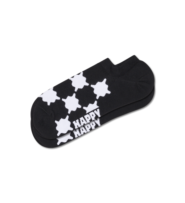 happy socks Wobbly Check No Show Sock