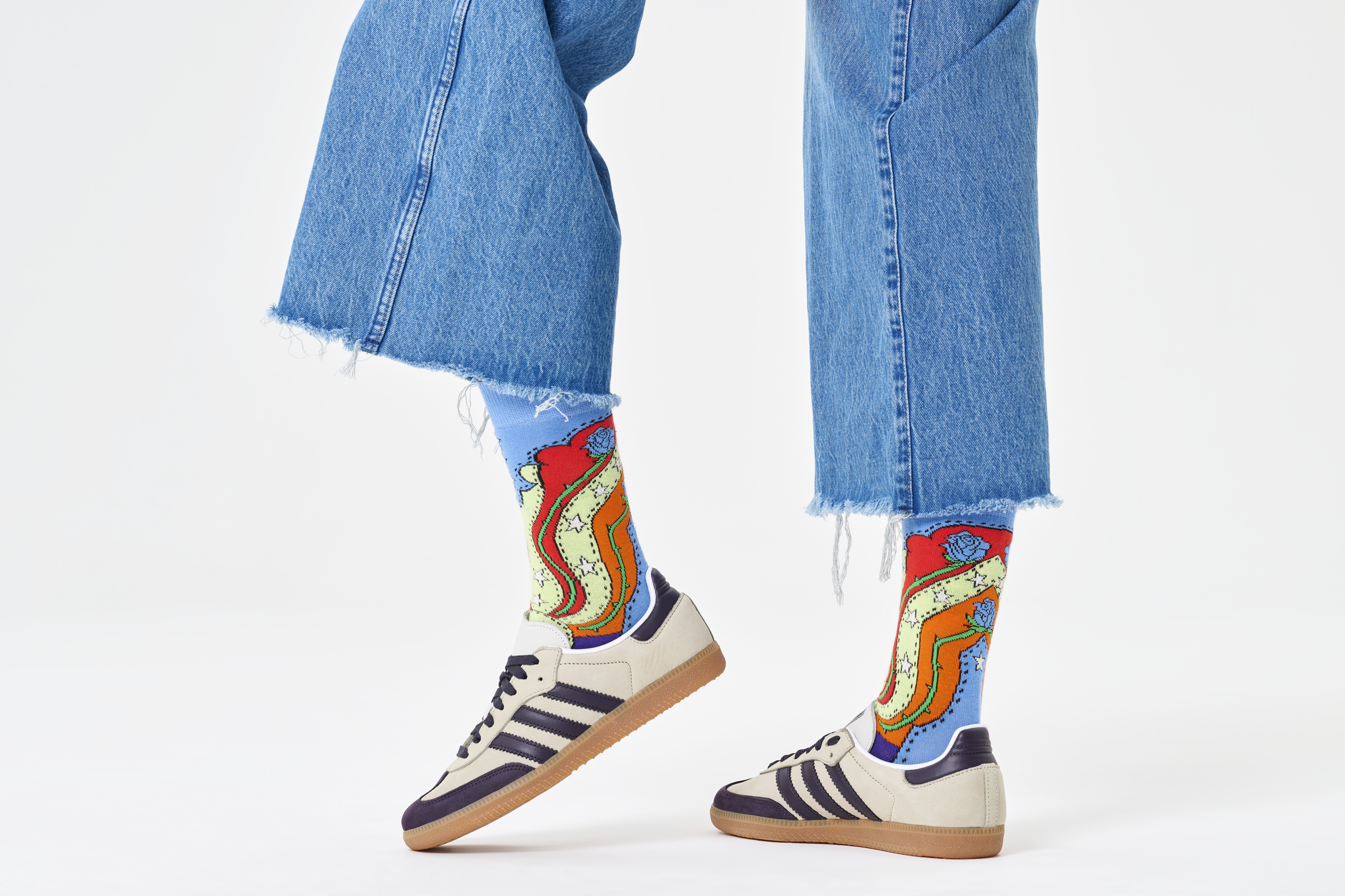 Happy Socks Wrangler Desert Rose Sock