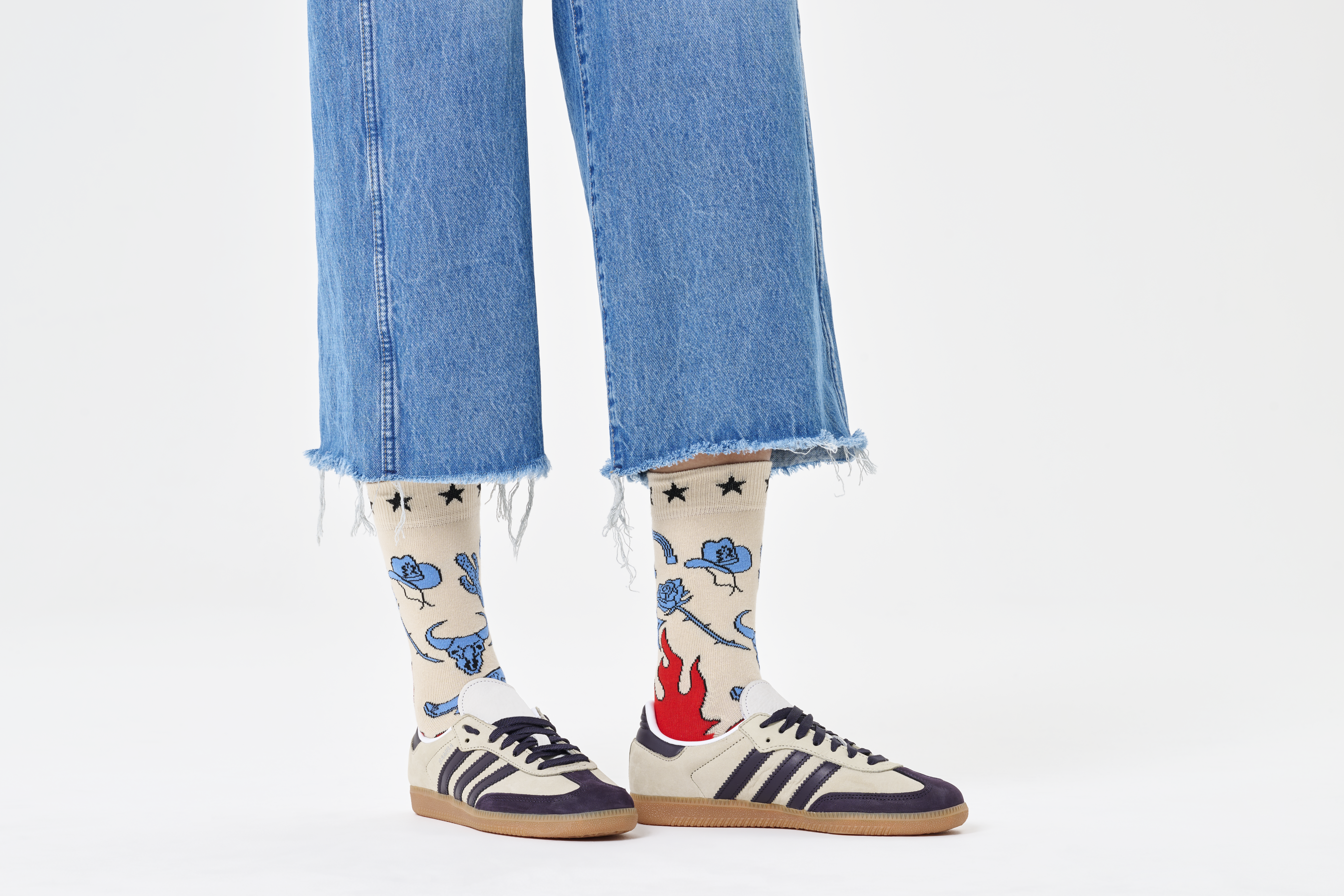 Happy Socks Wrangler Heartland Sock