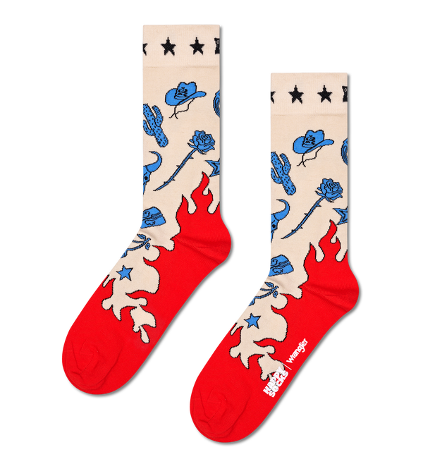 happy socks Wrangler Heartland Sock