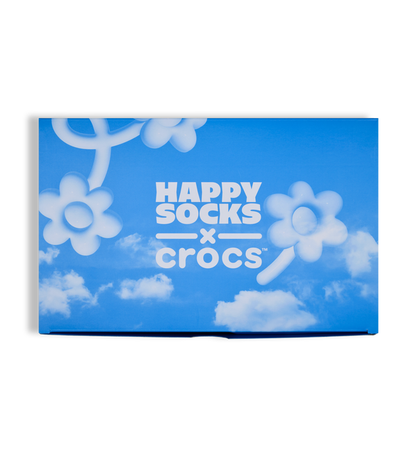 Happy Socks Happy Socks X Crocs - Cloudy Classic Lined Clog