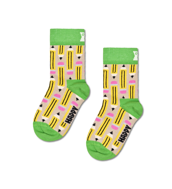 Happy Socks Kids 3-Pack Back To School Socks Gift Set
