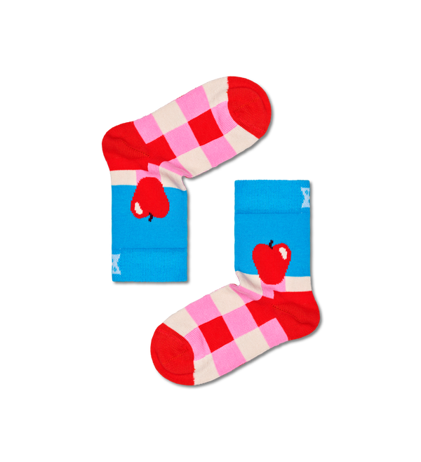 Happy Socks Kids 3-Pack Fruits & Berries Socks Gift Set