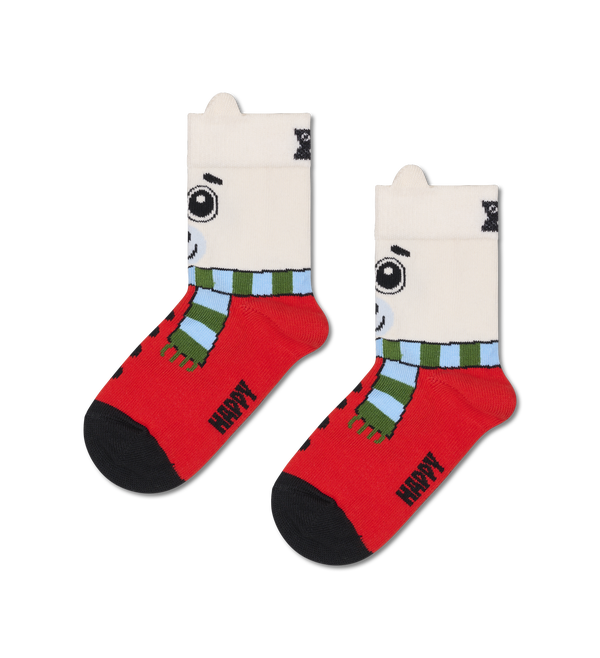 Happy Socks Kids 3-Pack Get Ready For Snow Gift Set