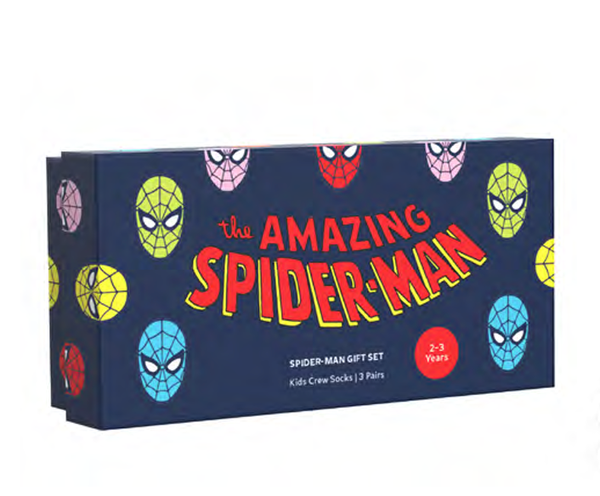 Happy Socks Kids MARVEL™ Spider-Man 3-Pack Gift Set