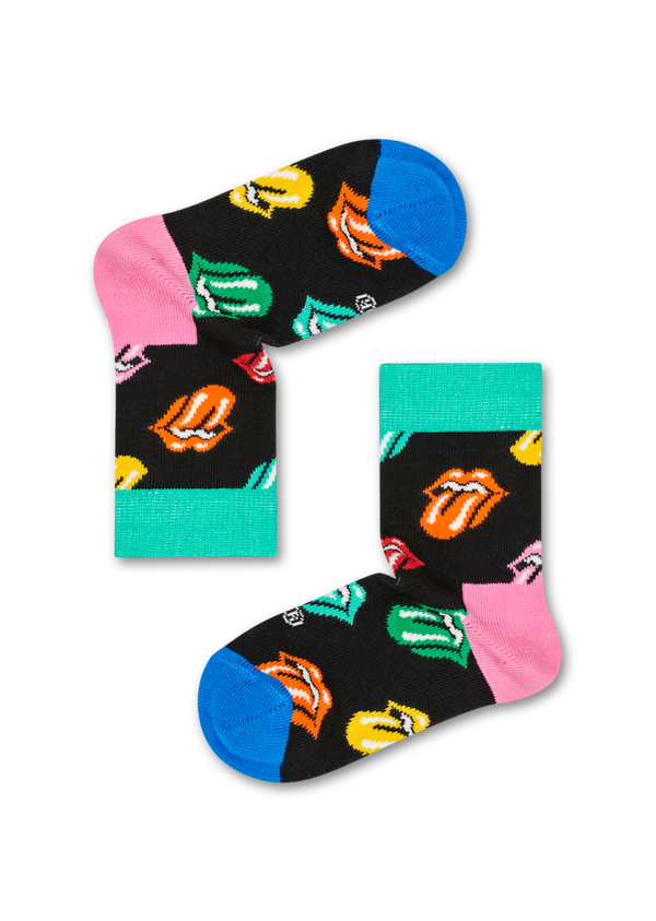 Happy Socks Kids Rolling Stones Paint It Bright Sock
