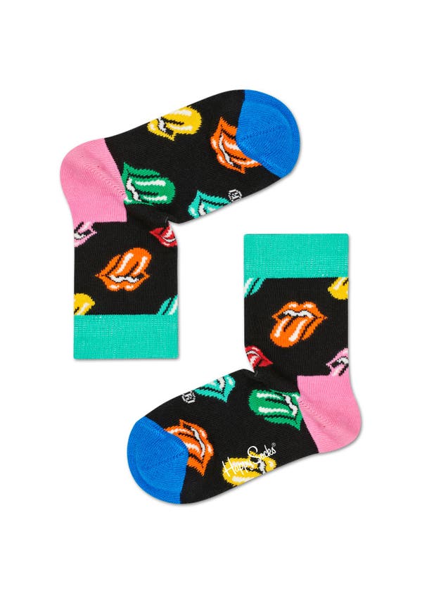 happy socks Kids Rolling Stones Paint It Bright Sock