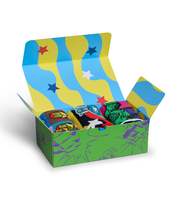 happy socks MARVEL™ Avengers 3-Pack Socks Gift Set