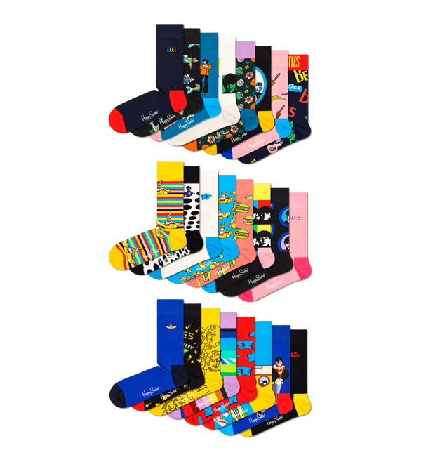 Happy Socks The Beatles Collector’s 24-Pack Gift Set
