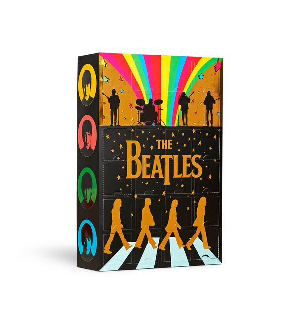 happy socks The Beatles Collector’s 24-Pack Gift Set