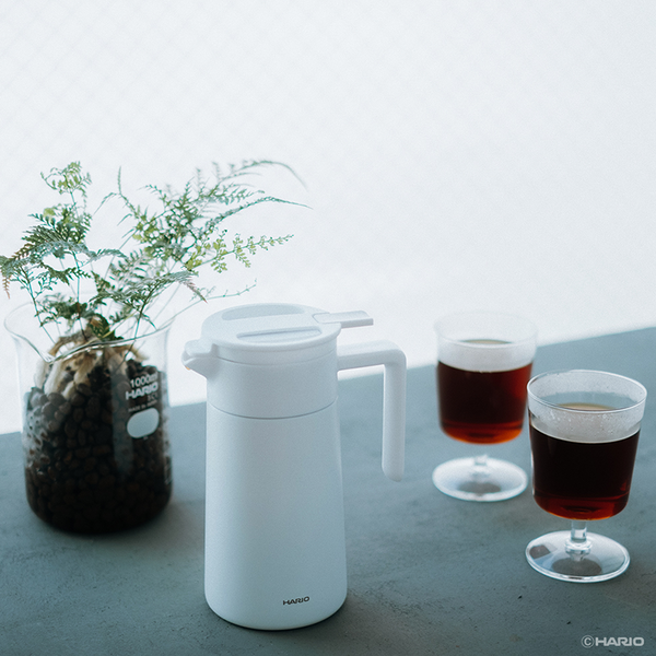 Hario Double-Walled Thermal Pot With Ceramic Coating 600/800mL