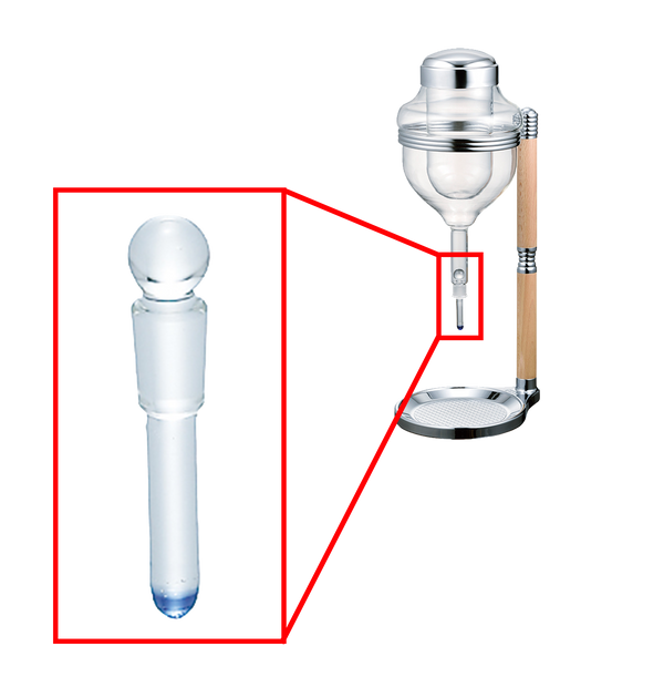 hario GS-ID-4 / Glass Stopper for Iced Sake Dispenser