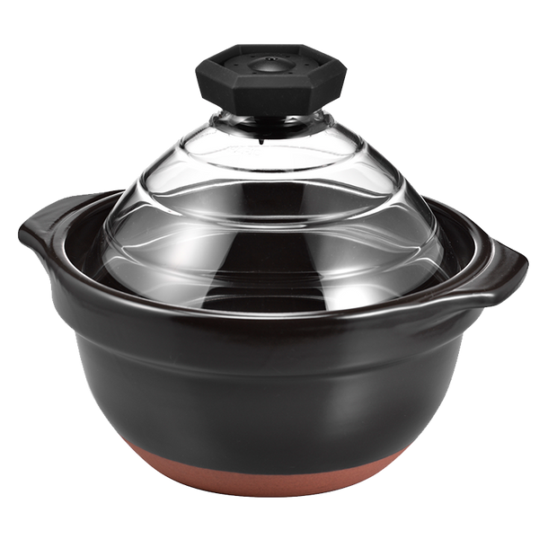 hario Ceramic Rice Cooker with Glass Lid