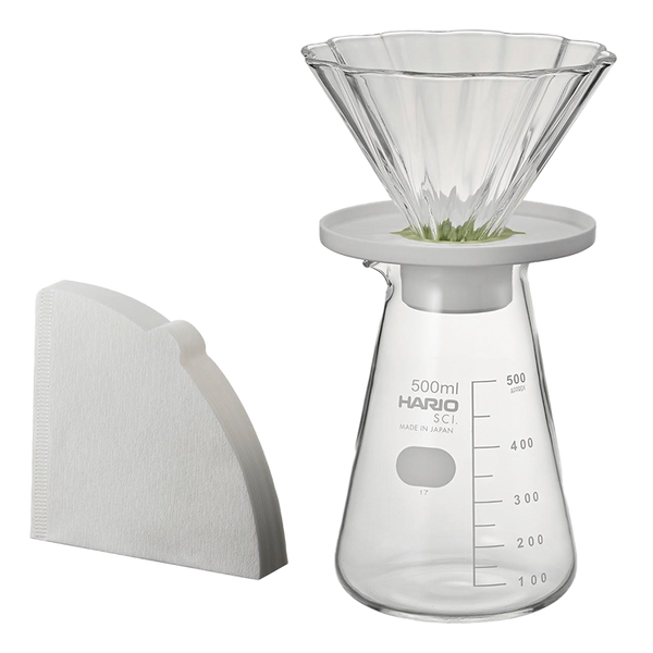hario CHA CHA Dripper Bouquet & Server Set