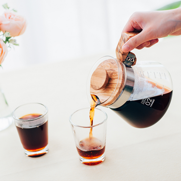 Hario Coffee Server Olive Wood 400/600mL