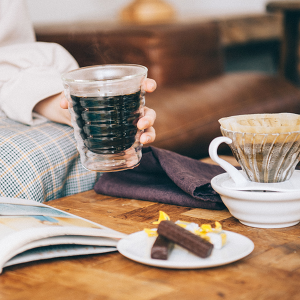 Hario Double-Walled V60 Coffee Glass 300/450mL